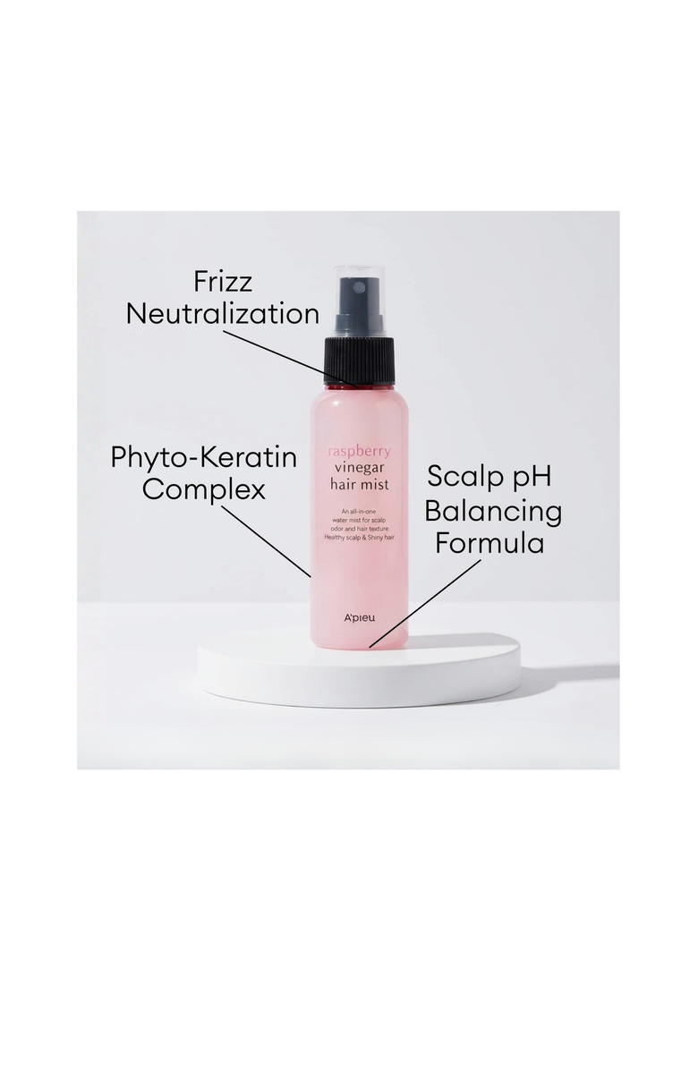 A’PIEU Raspberry Hair Vinegar Hair Mist, Alternate, color, 