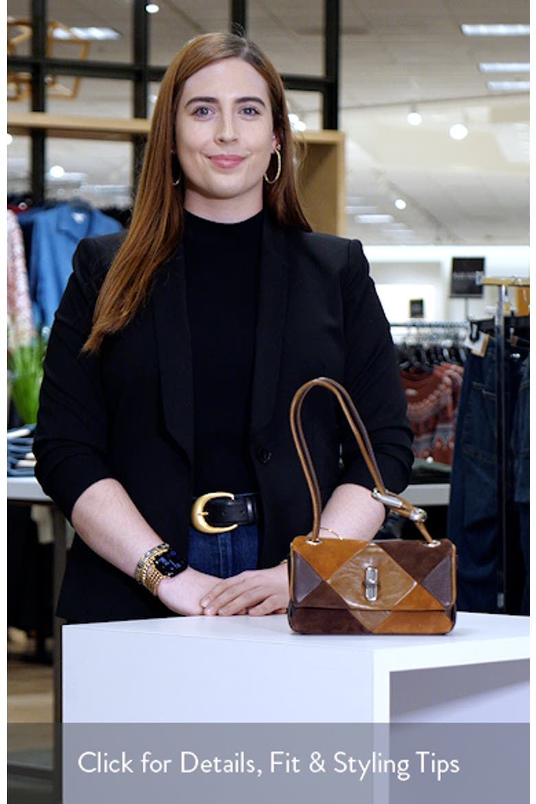 The Suede Patchwork Dual Mini Shoulder Bag video