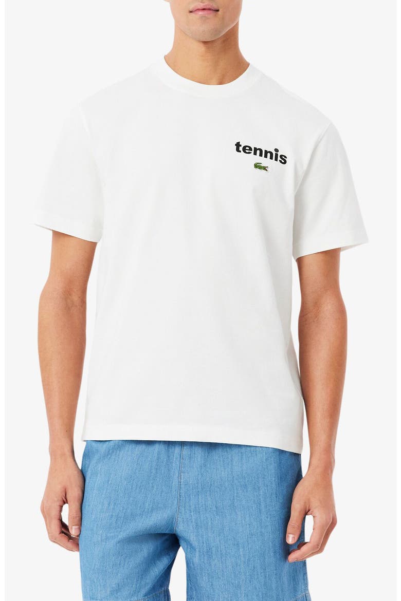 Classic Fit Turtle Graphic T-Shirt, Main, color, FLOUR