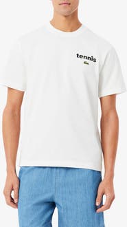 Lacoste Classic Fit Turtle Graphic T-Shirt