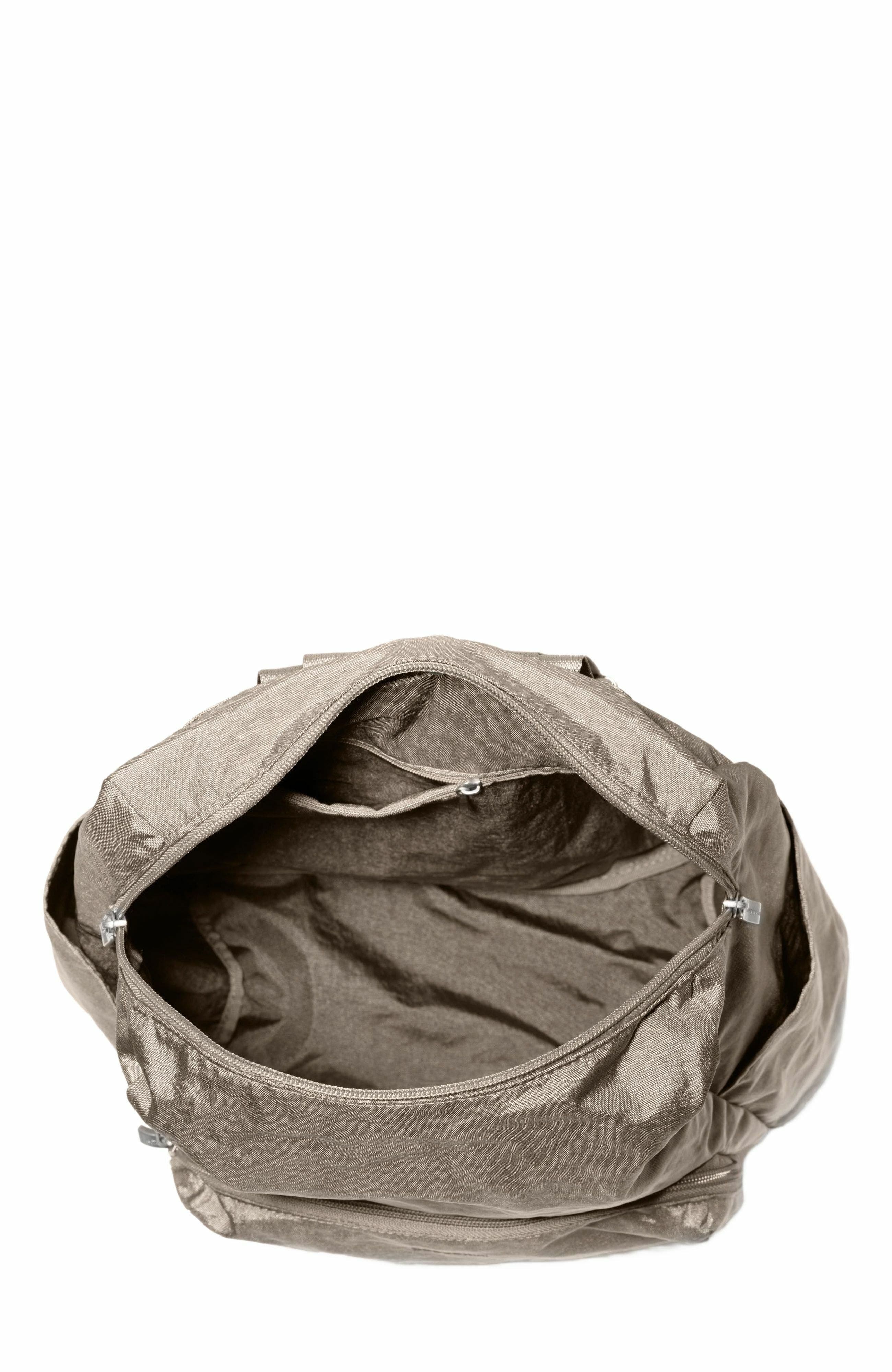 BAGGALLINI Carryall Packable Backpack, Alternate, color, Sterling Shimmer
