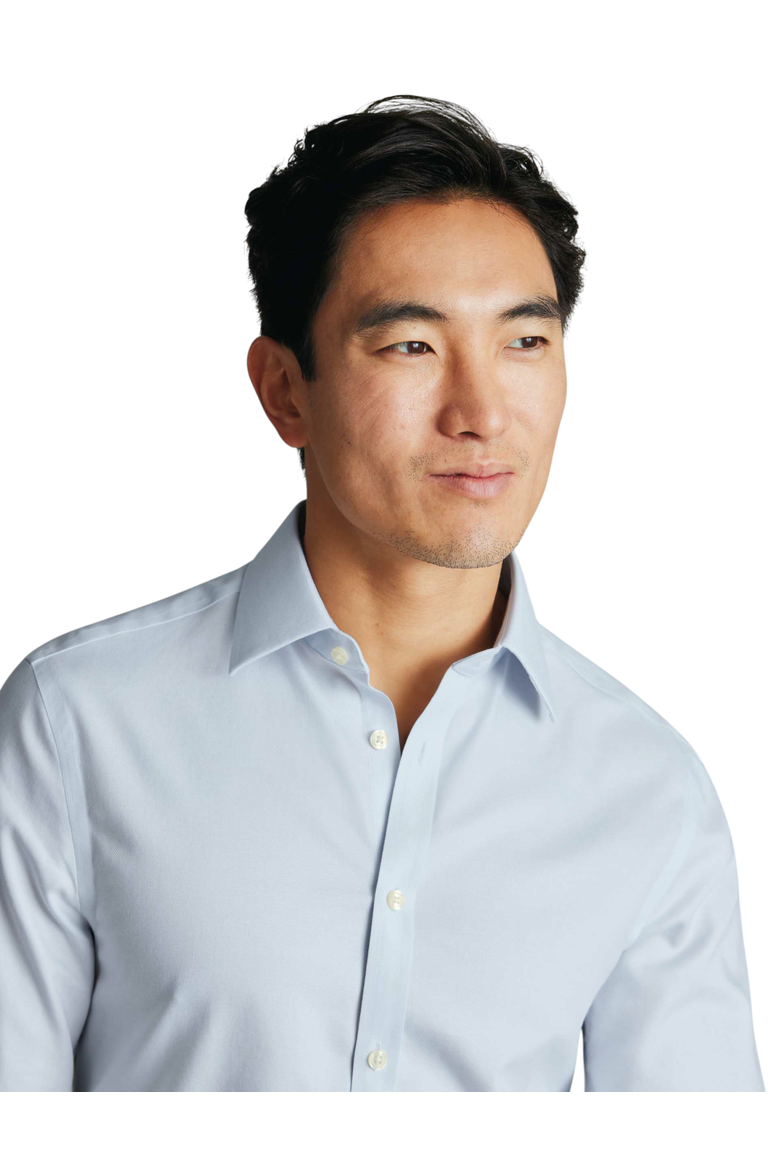 Non-Iron Royal Oxford Shirt, Alternate, color, Ice Blue