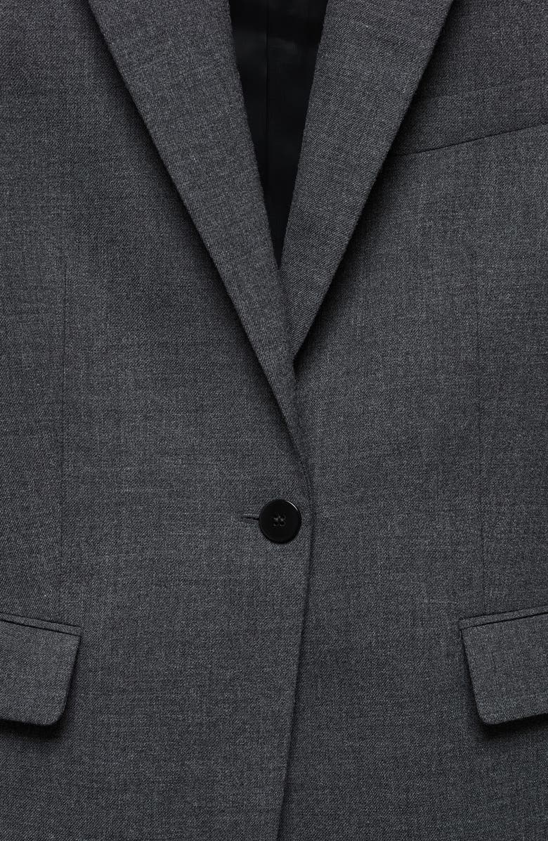 MANGO Structured Suiting Jacket, Alternate, color,