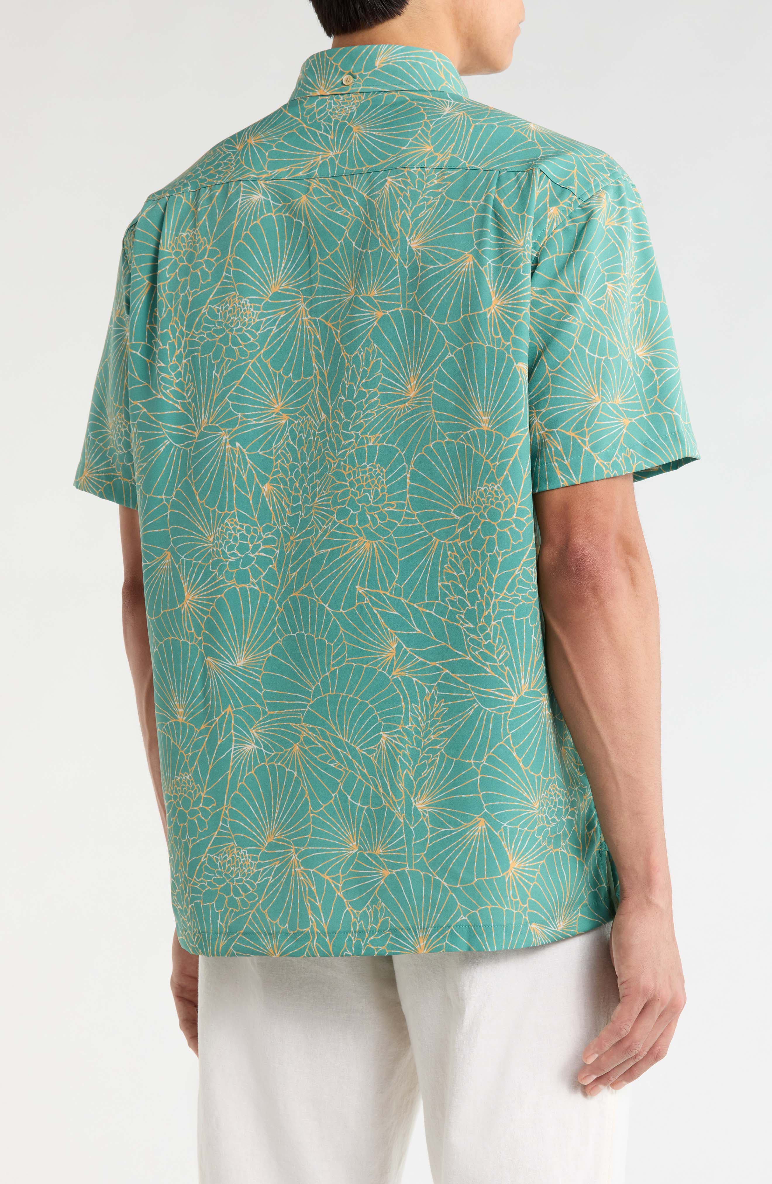 Ginger Lines Short Sleeve Shirt - image 4