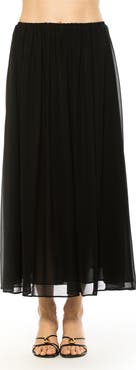 Alexia Admor VAYLA LONG FLOWY MAXI SKIRT