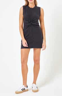 LSPACE Danika Front Twist Cotton Minidress