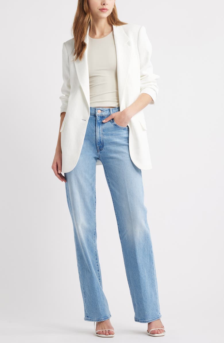 Open Edit Smooth Edit Crewneck Tank, Alternate, color, Beige Pumice