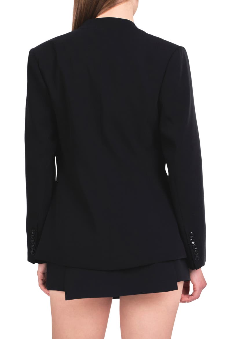Fitted Sash Blazer, Alternate, color, BLACK