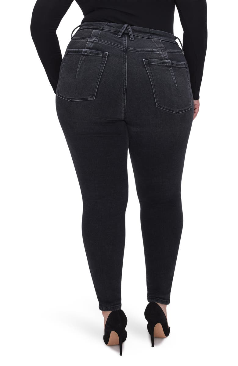 Good American Good Legs High Waist Skinny Jeans, Alternate, color, 
