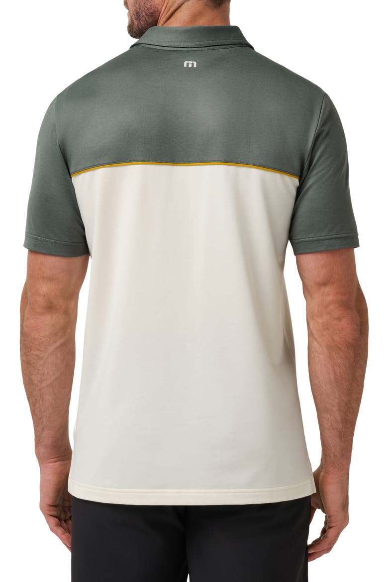 Featherweight Colorblocked Performance Polo, Alternate, color, BALSAM GREEN