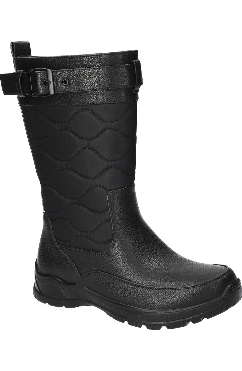 EASY STREET Blizzard Faux Fur Lined Waterproof Boot, Main, color, Black