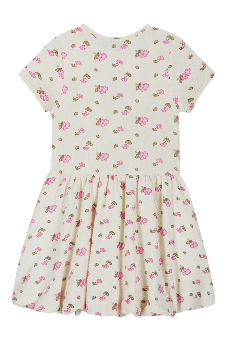 Kids' Bubble Dress, Alternate, color, PINK MULTI