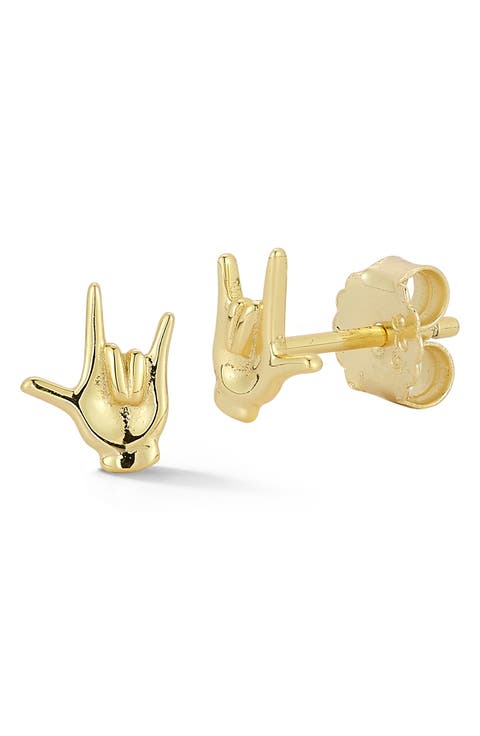 Rock 'n' Roll Stud Earrings