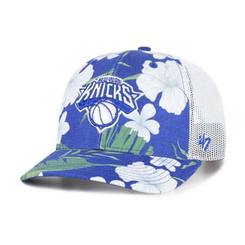 Men's '47  Royal New York Knicks Beach Side Trucker Adjustable Hat