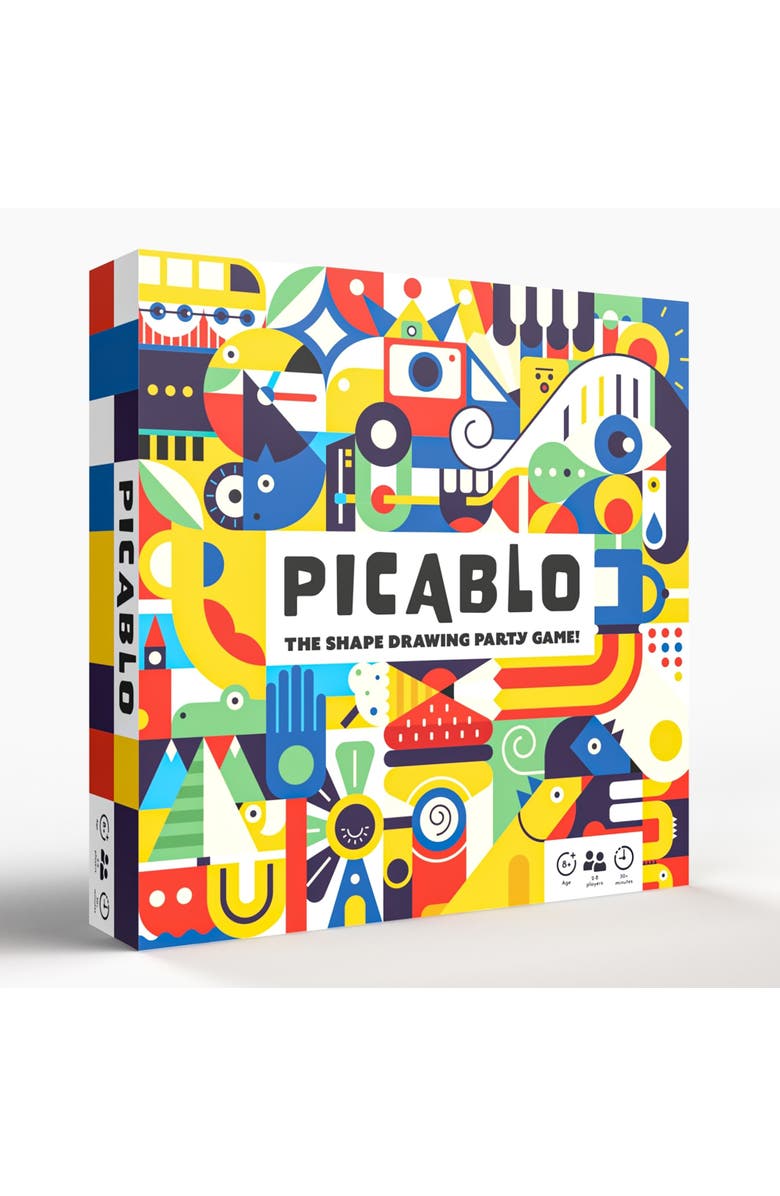 Crated Games Picablo The Shape Drawing Party Game, Alternate, color, Multicolored