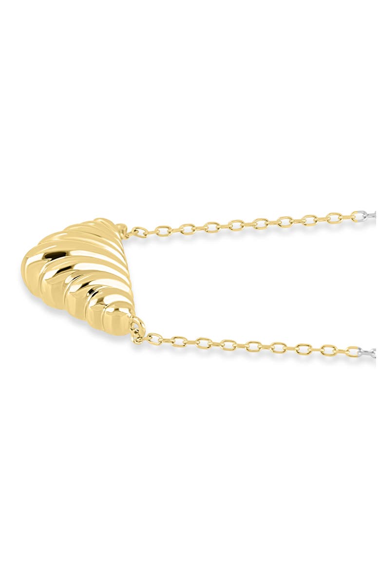 14k Gold Chevron Pendant Necklace, Alternate, color, 14K YELLOW GOLD