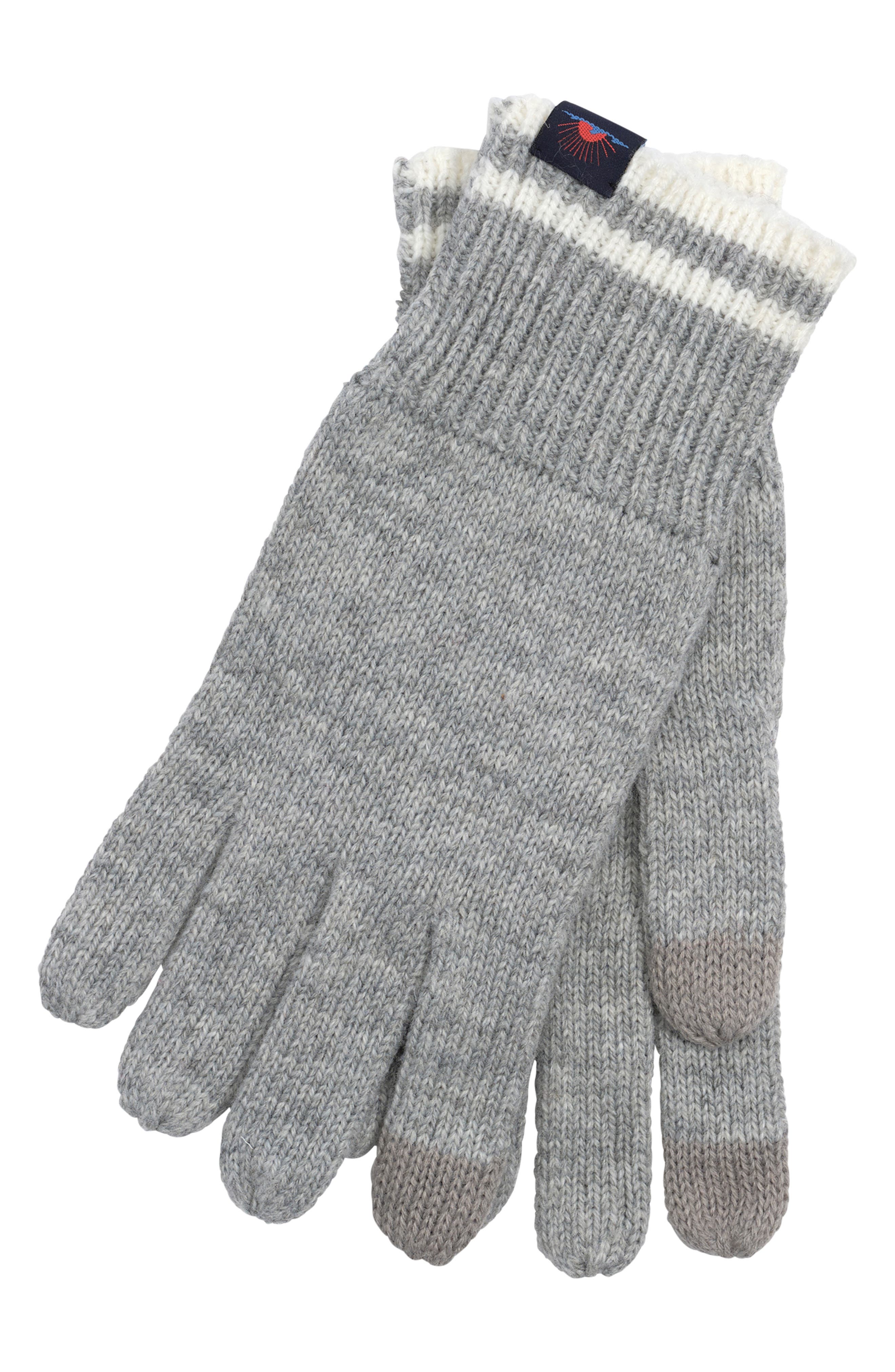 Faherty Retro Stripe Gloves