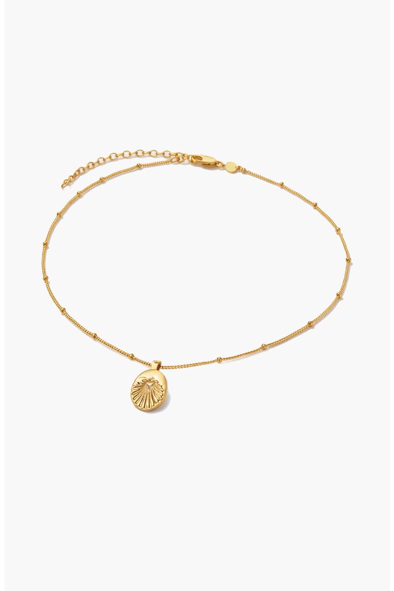 Tebica Necklace In Gold, Alternate, color, Gold