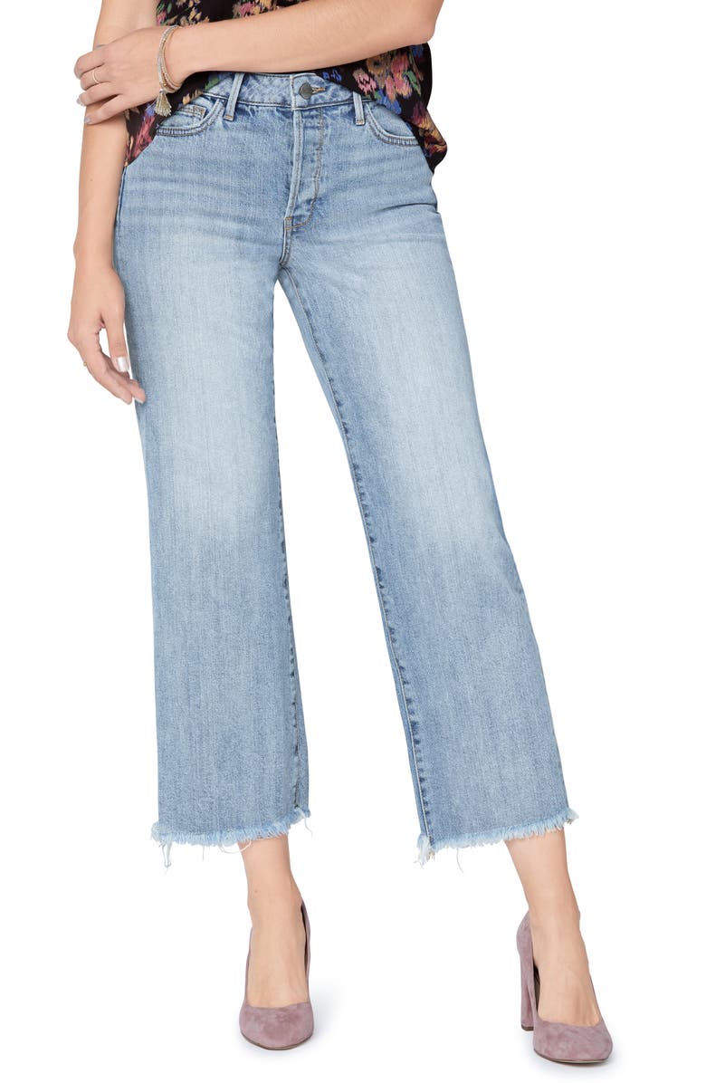 Sam Edelman The Chelsea Crop Wide Leg Jeans, Main, color,