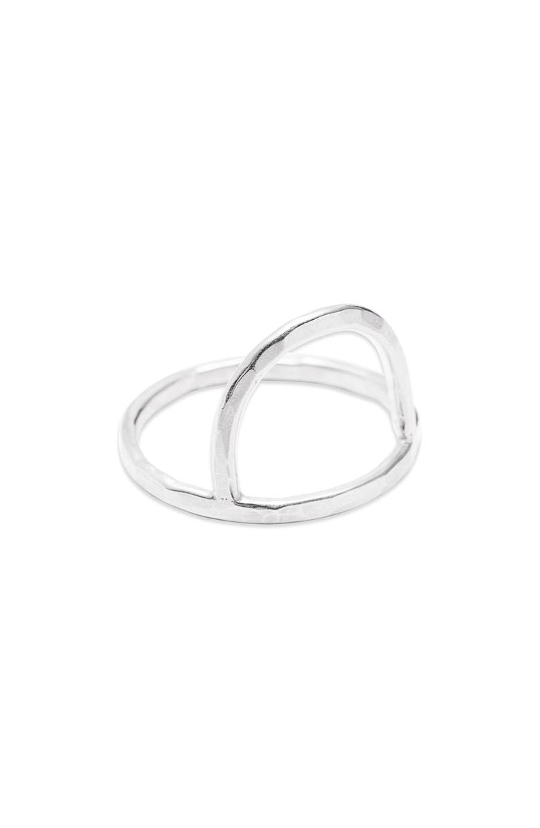 Nashelle Rising Sun Geometric Ring, Main, color,