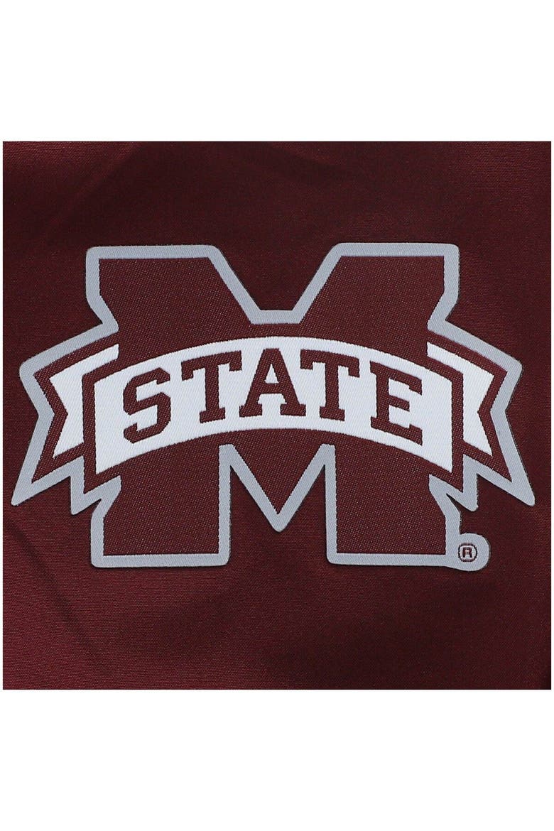 Men's adidas Maroon Mississippi State Bulldogs 2021 Sideline AEROREADY Quarter-Zip Jacket, Alternate, color, MAROON