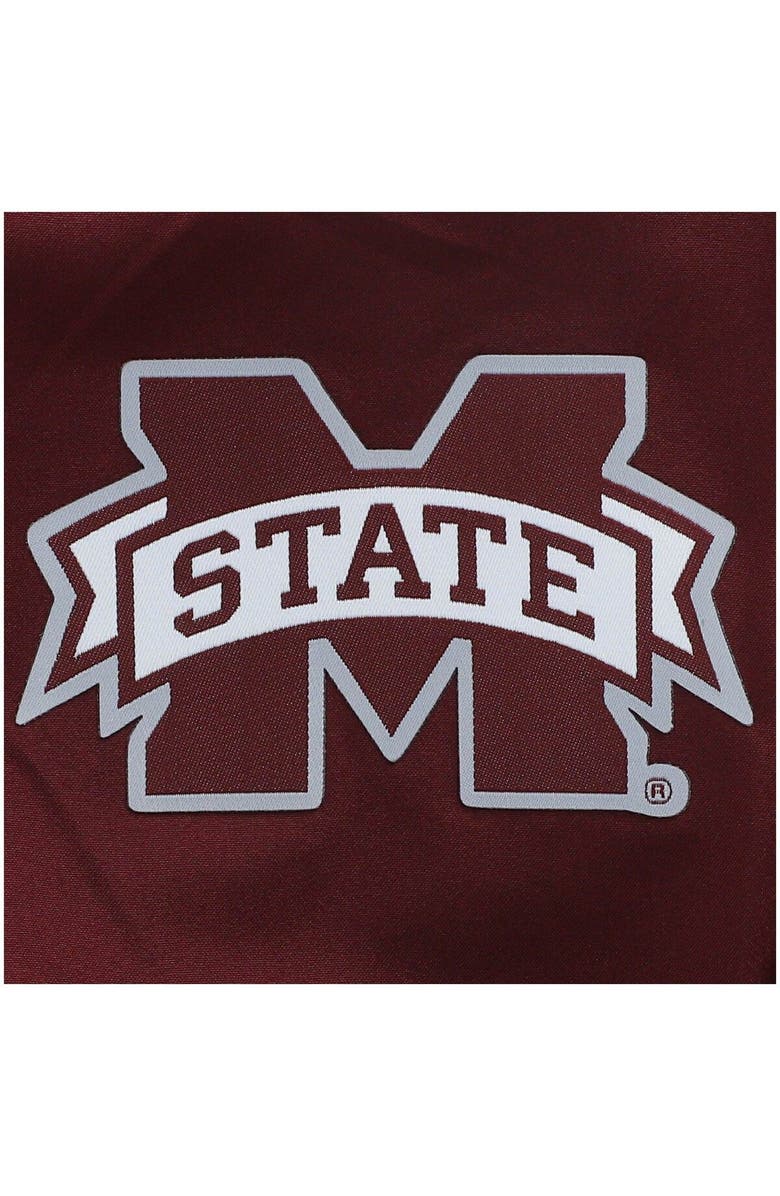 adidas Men's adidas Maroon Mississippi State Bulldogs 2021 Sideline AEROREADY Quarter-Zip Jacket, Alternate, color,