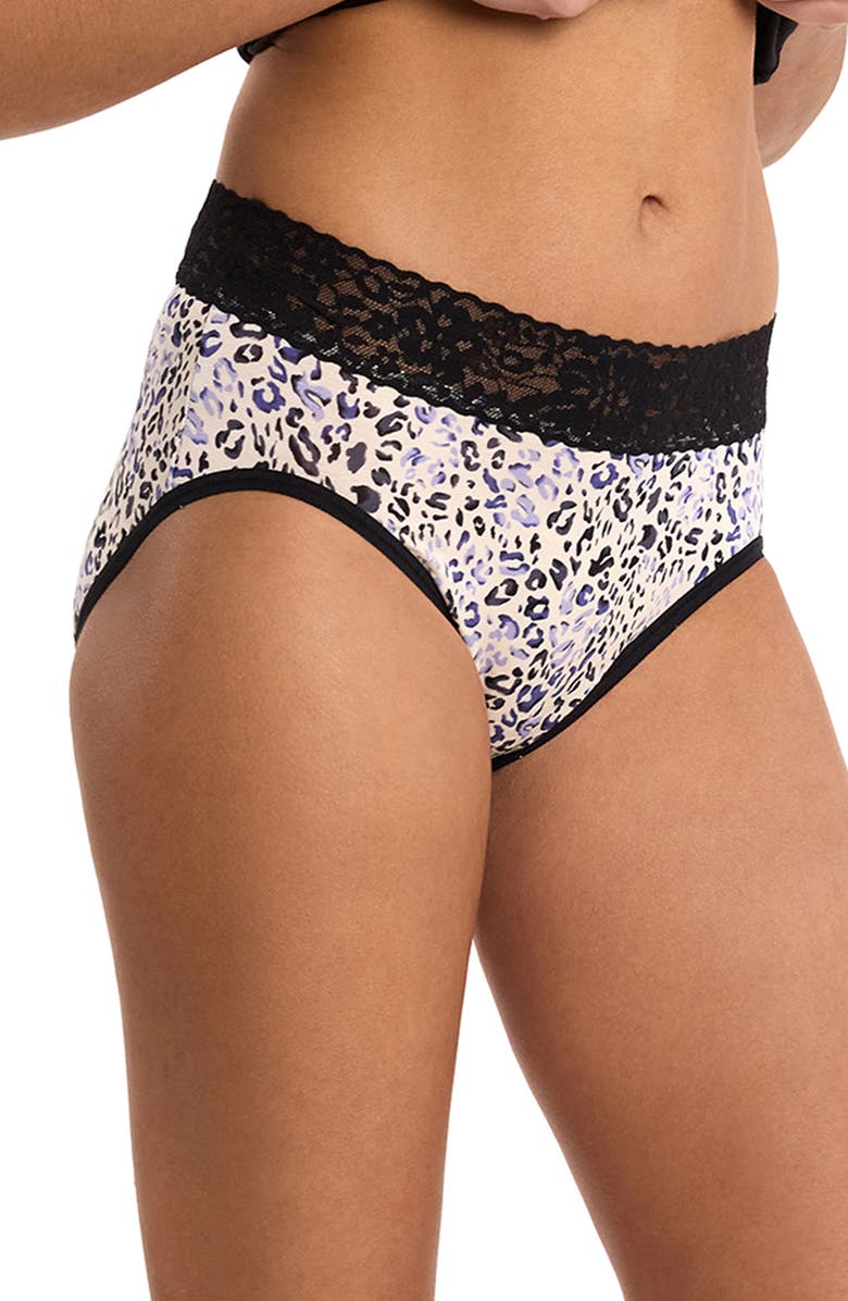 Hanky Panky DreamEase Print French Briefs, Alternate, color, Spotted