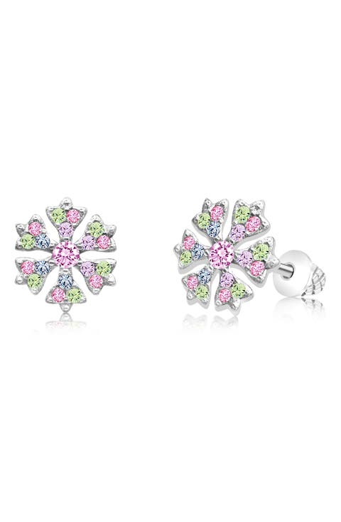 Kids' Snowflake Stud Earrings