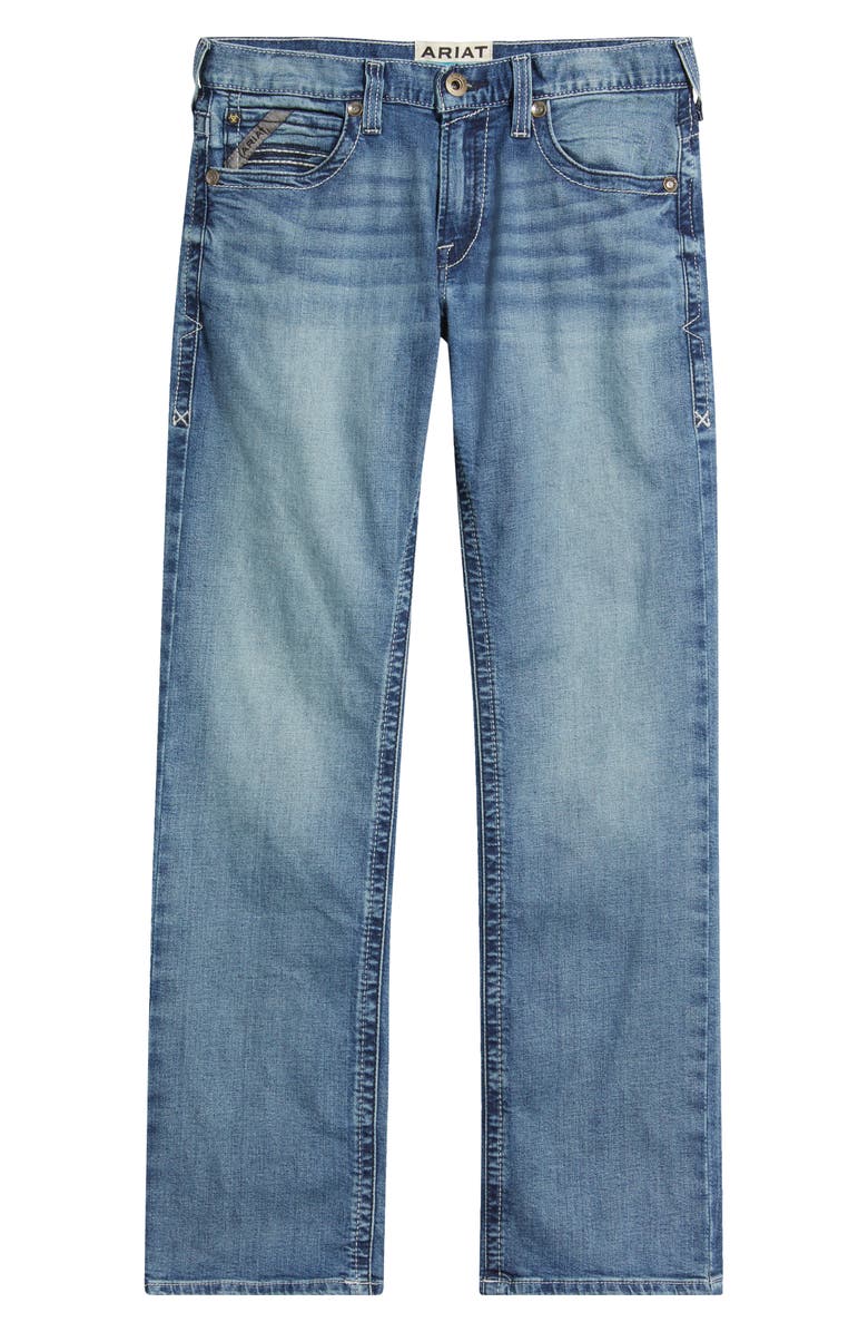 Ariat M7 Slim Fit Wessley Straight Leg Jeans, Main, color, Gaviota