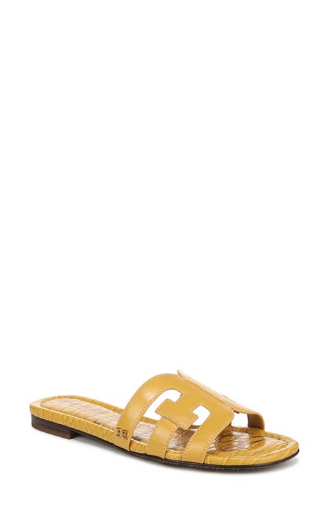 Women's Yellow Slide Sandals | Nordstrom