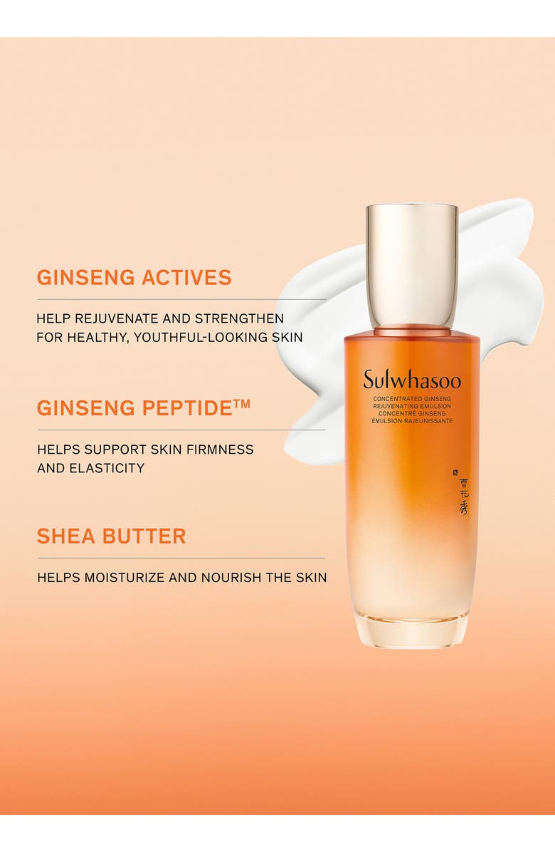 Sulwhasoo Concentrated Ginseng Rejuvenating Emulsion, Alternate, color, 