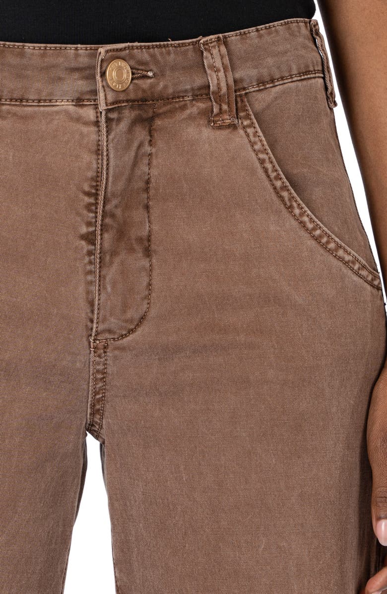 KUT from the Kloth Meg High Waist Ankle Wide Leg Jeans, Alternate, color, 