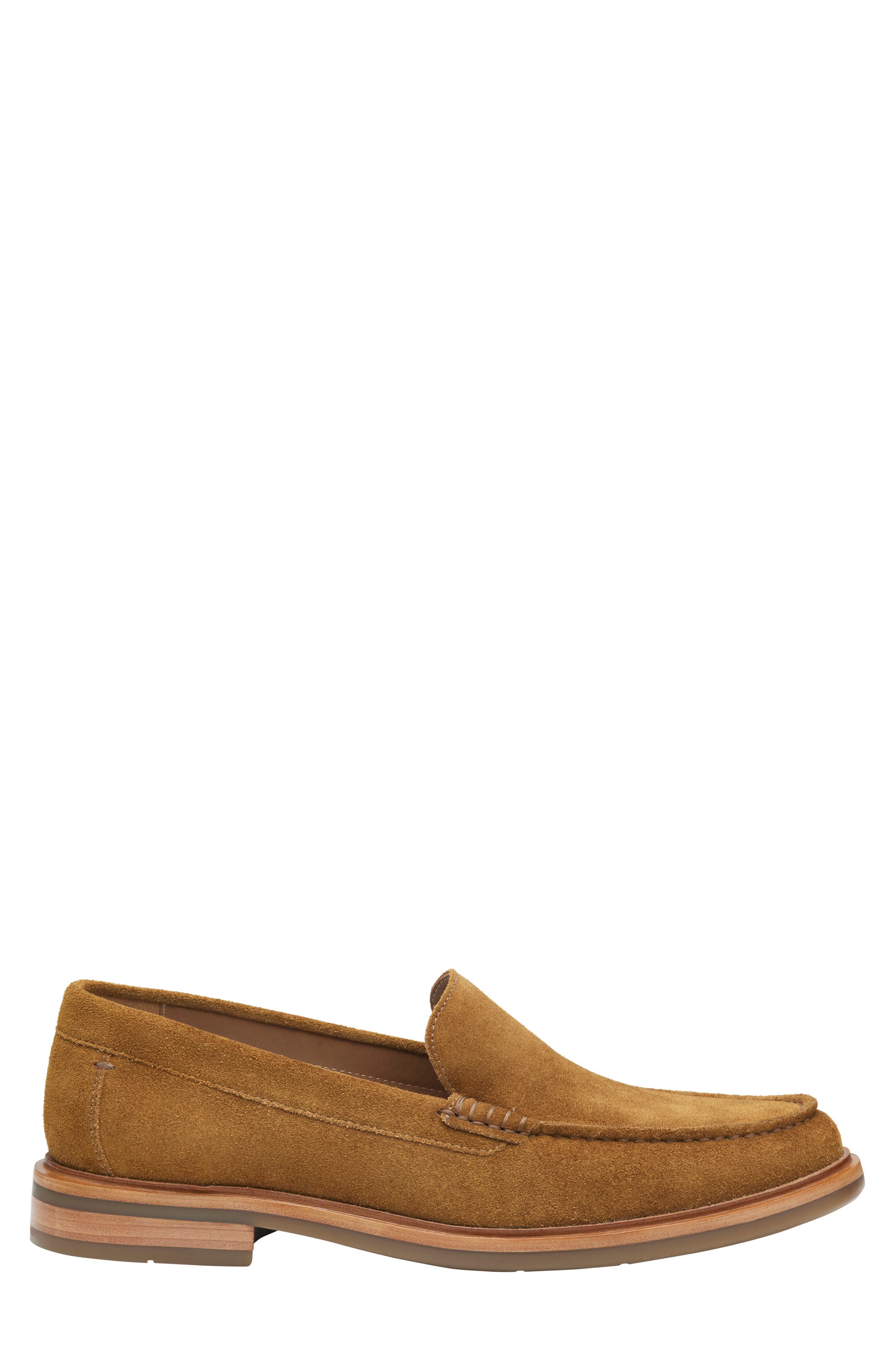Lyles Suede Loafer, Alternate, color, SNUFF SUEDE