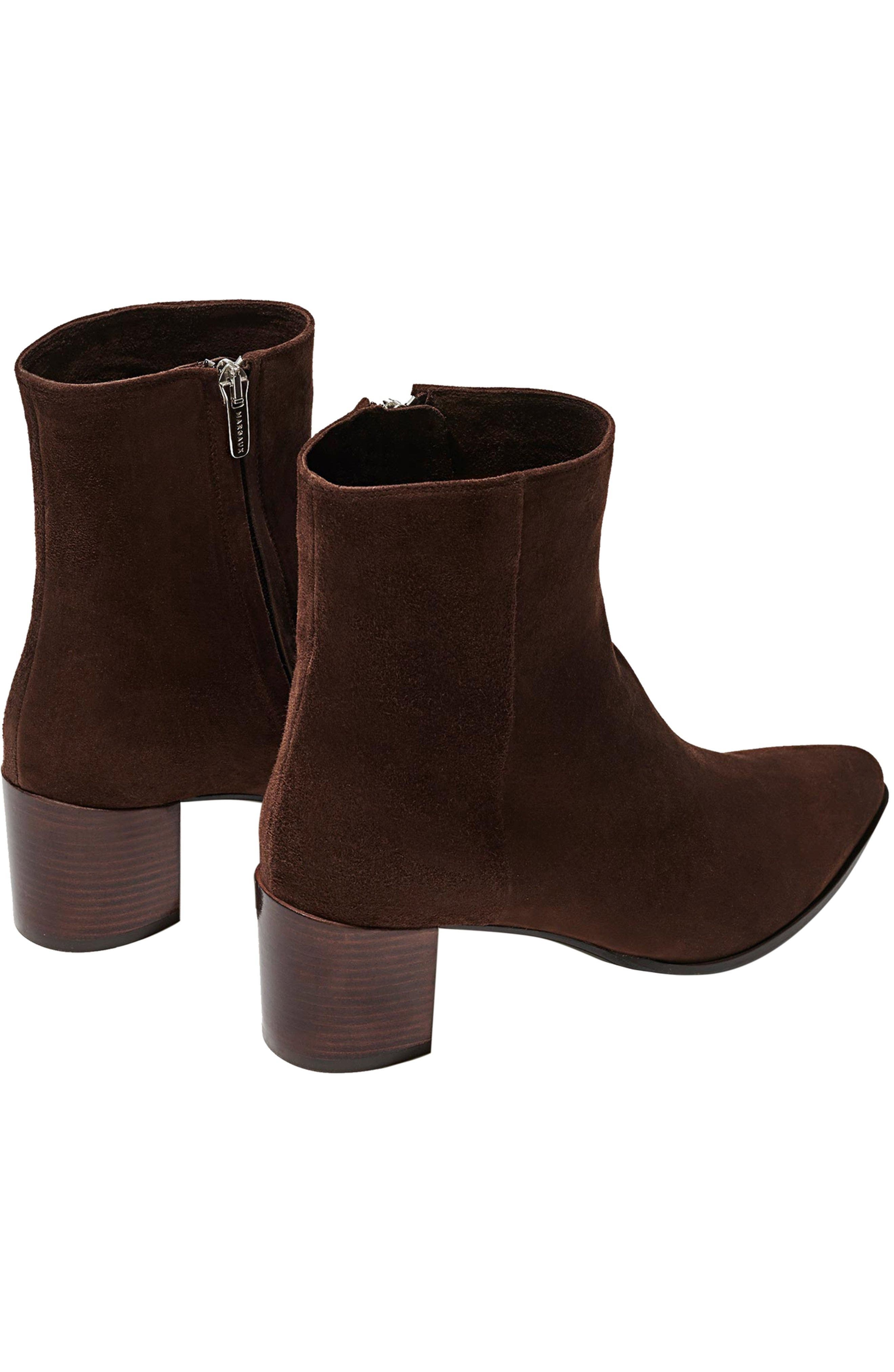 The Downtown Boot, Alternate, color, Chocolate Suede