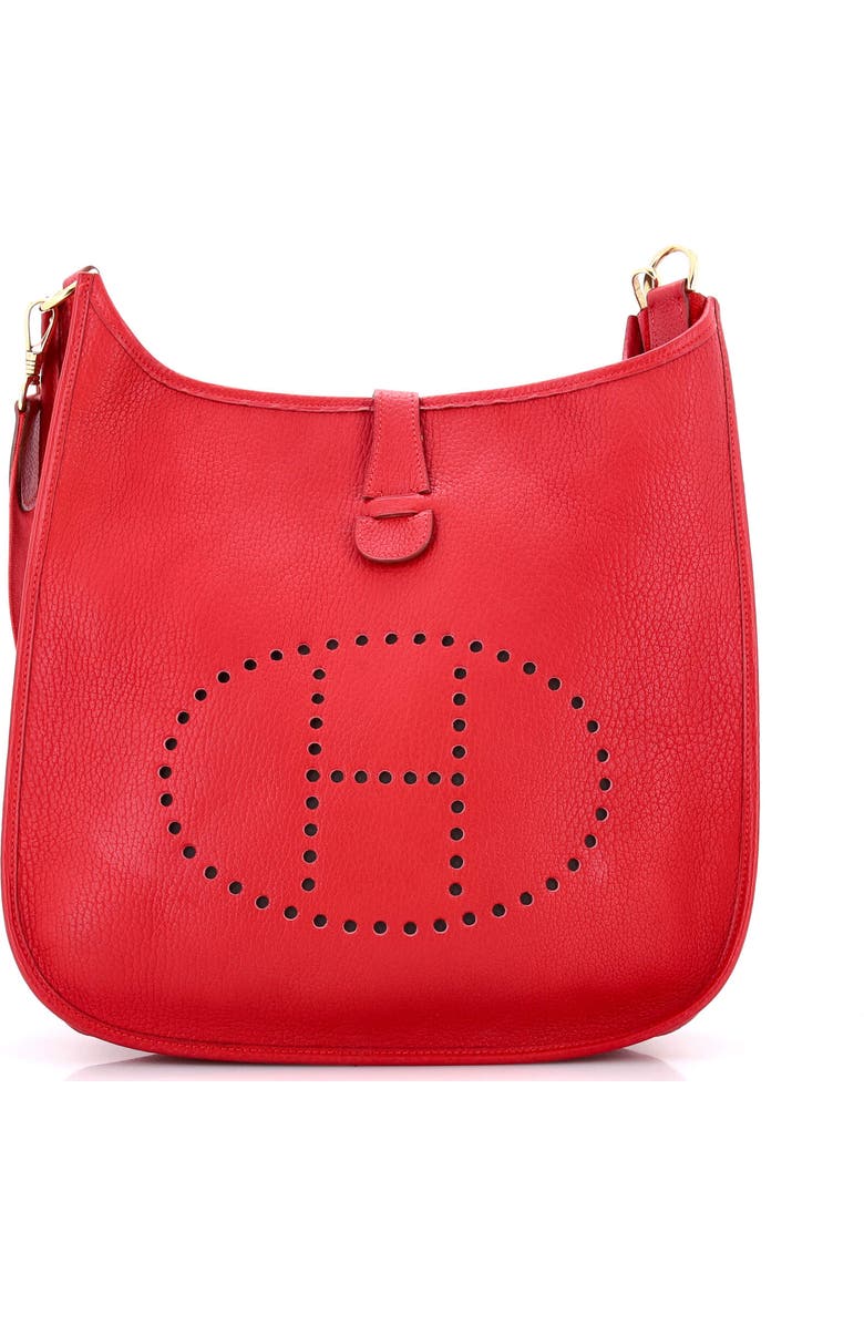 Pre-Owned Hermes Evelyne Bag Gen I Fjord GM, Main, color,