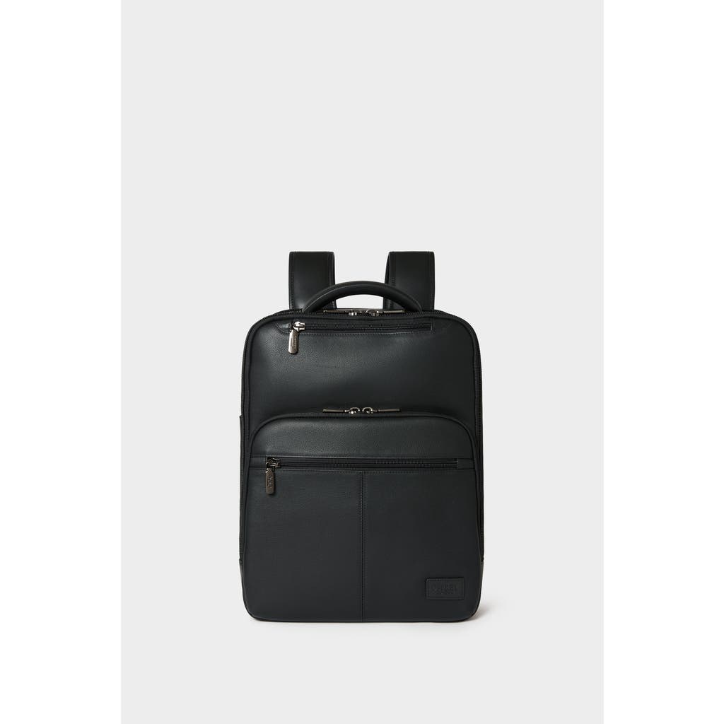 Osprey London The Charlie Leather Backpack In Black