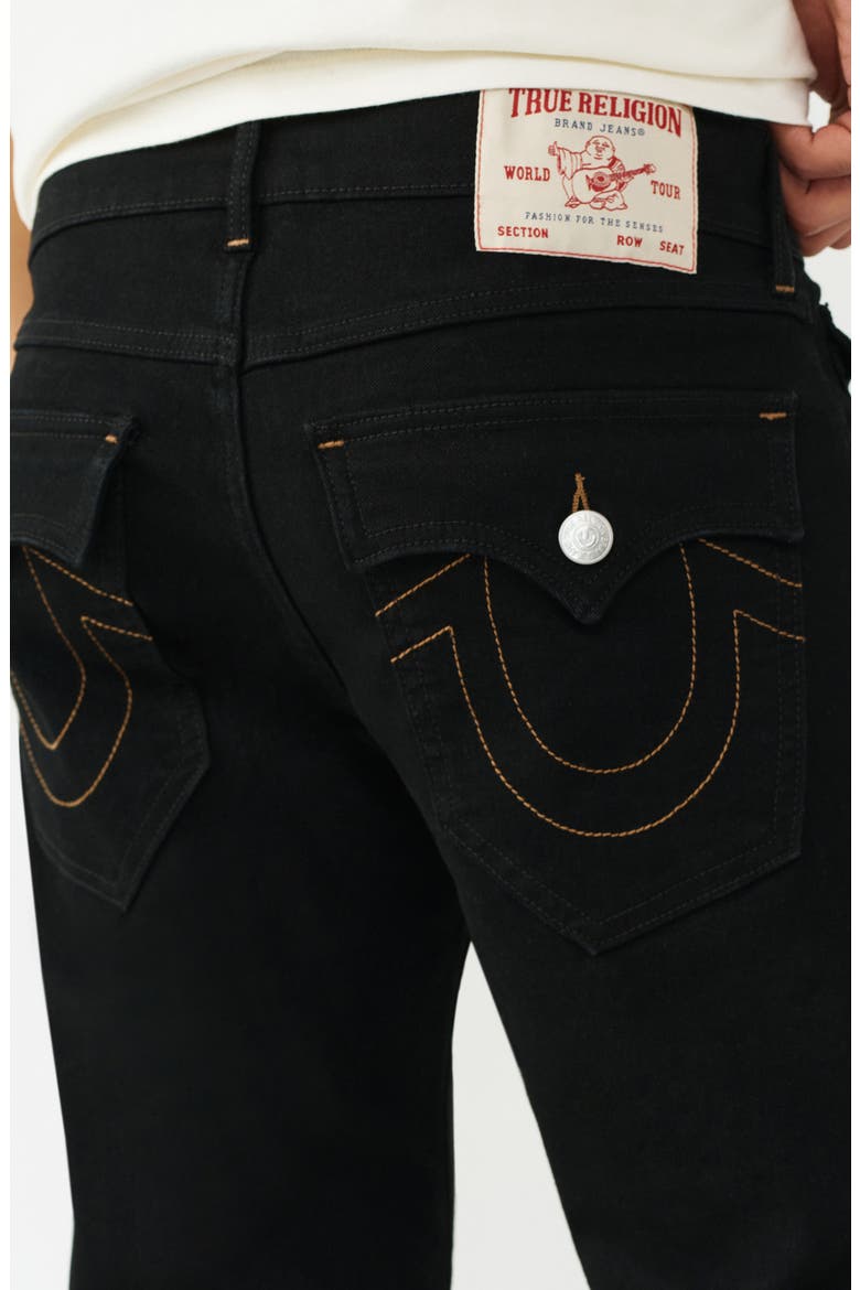 Ricky Straight Leg Jeans, Alternate, color, RINSE BLACK