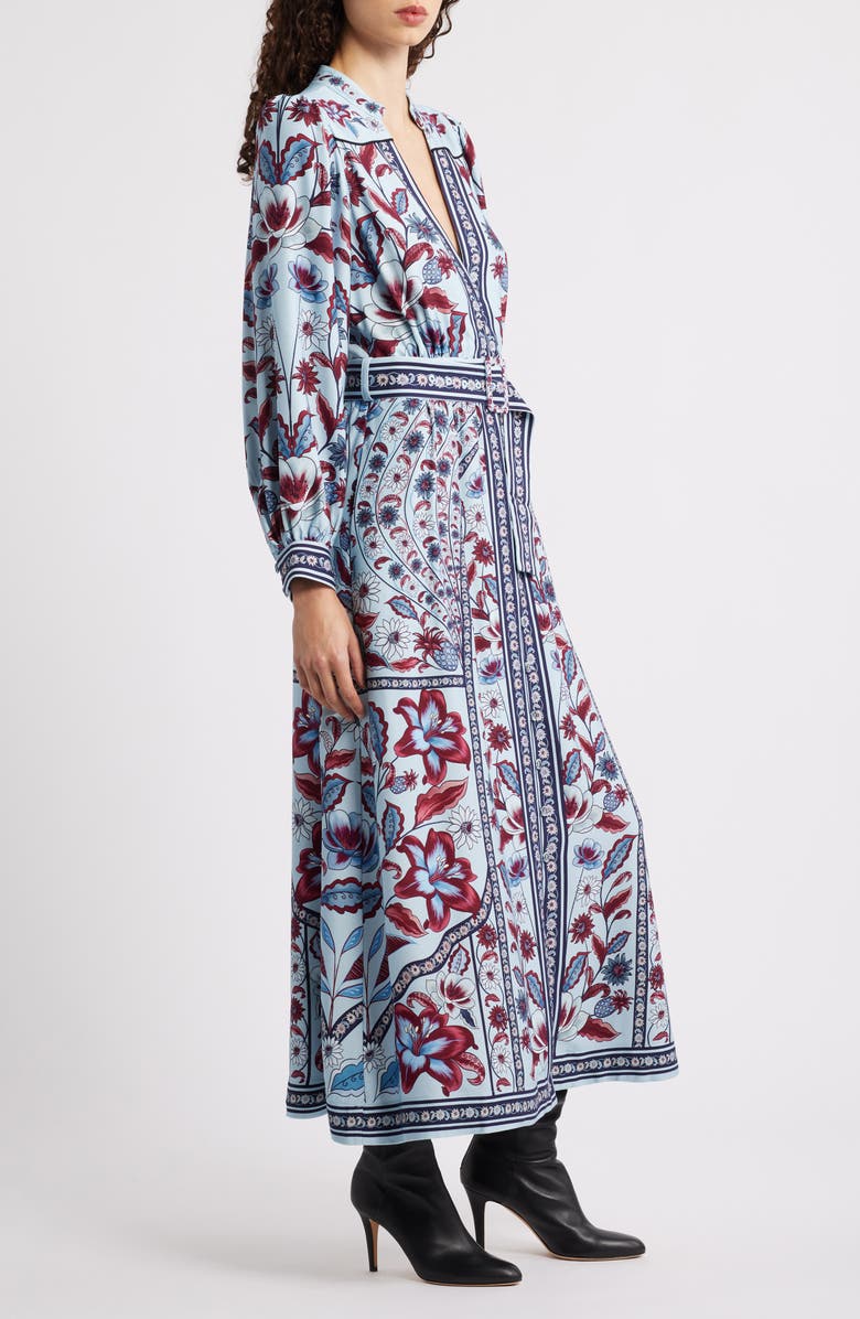 FARM Rio Marcelle Soft Blue Maxi Dress, Alternate, color, Blue