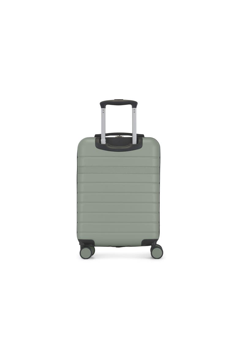 Lisbon 2 Piece Hardside Luggage Set with Expansion, Alternate, color, Sage green