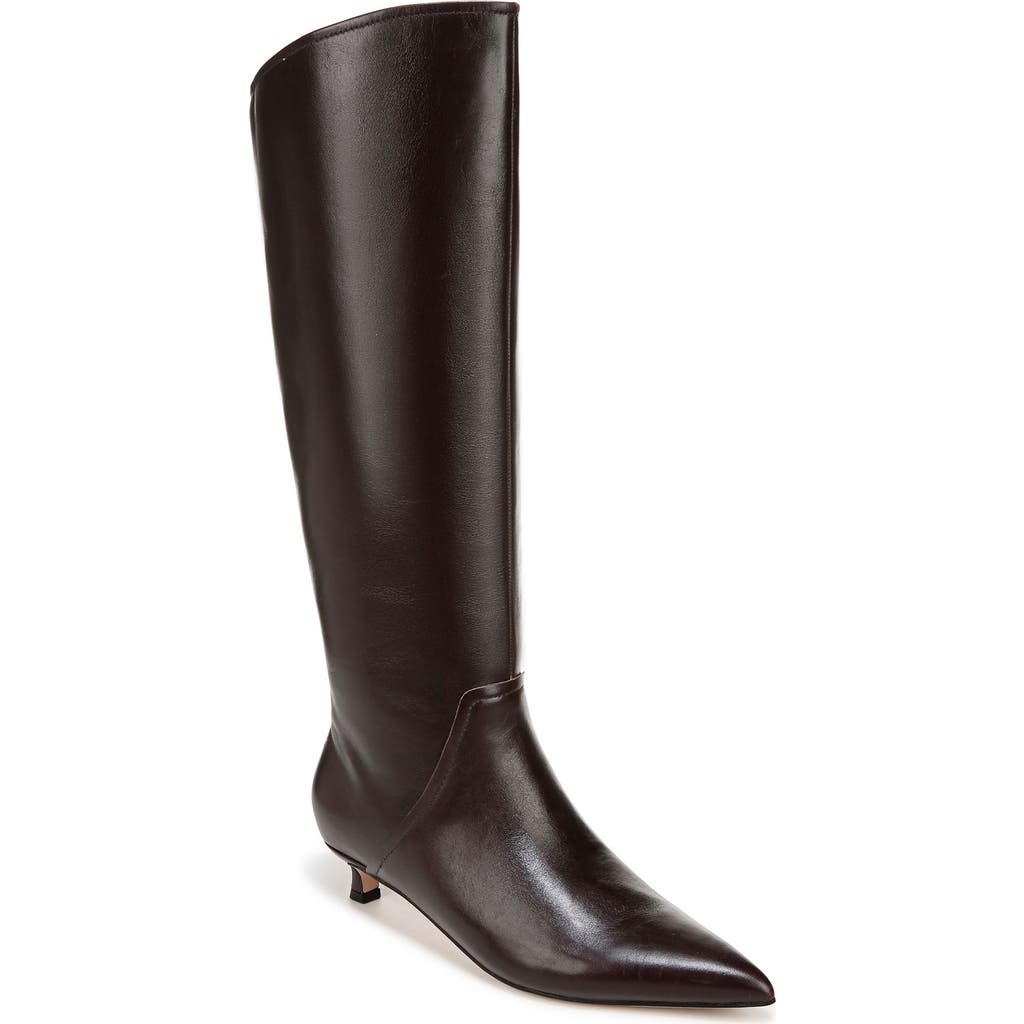 27 Edit Naturalizer Nikita Kitten Heel Tall Boot In Dark Brown