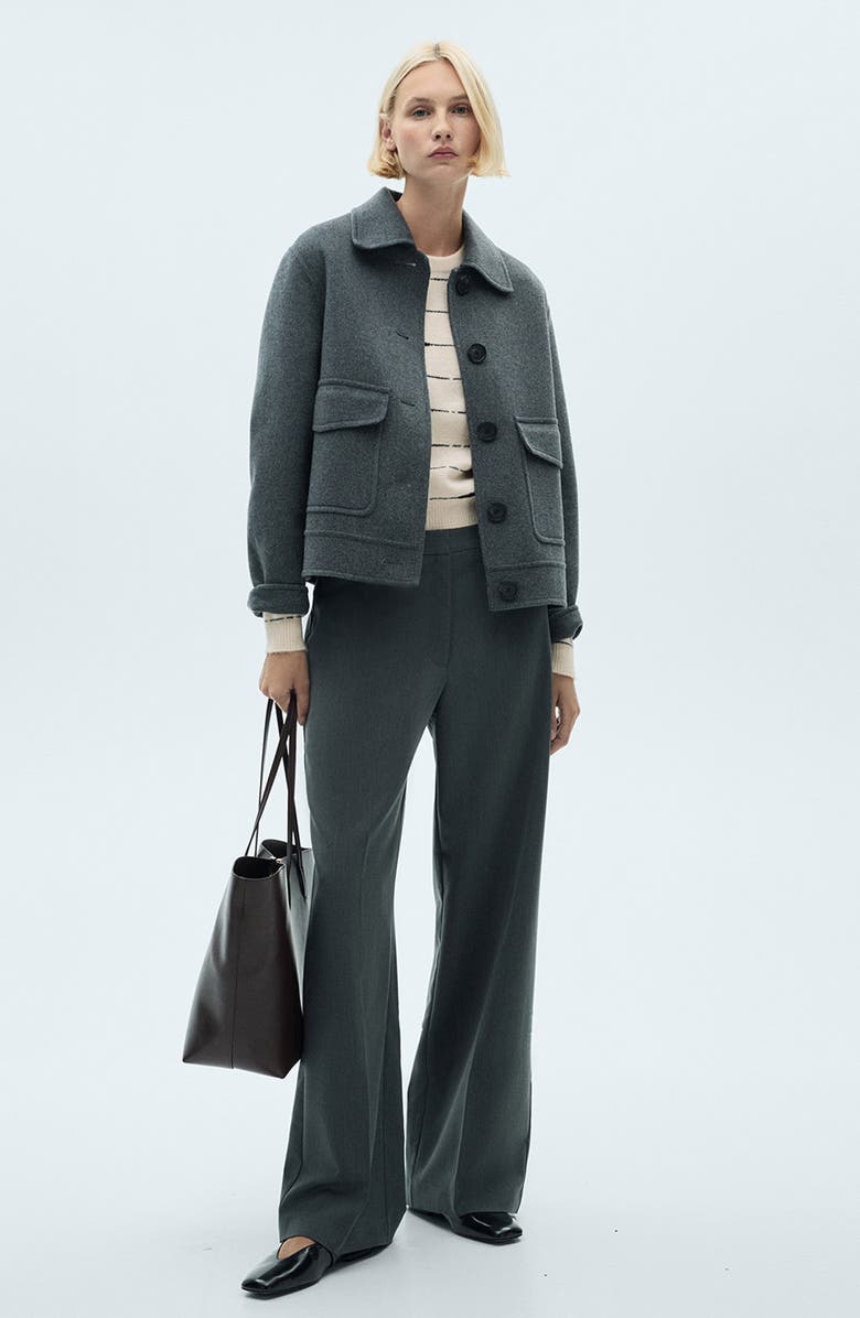 MANGO Stripe Crewneck Sweater, Alternate, color,