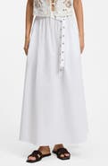 BOSS Orange Cotton Poplin Maxi Skirt
