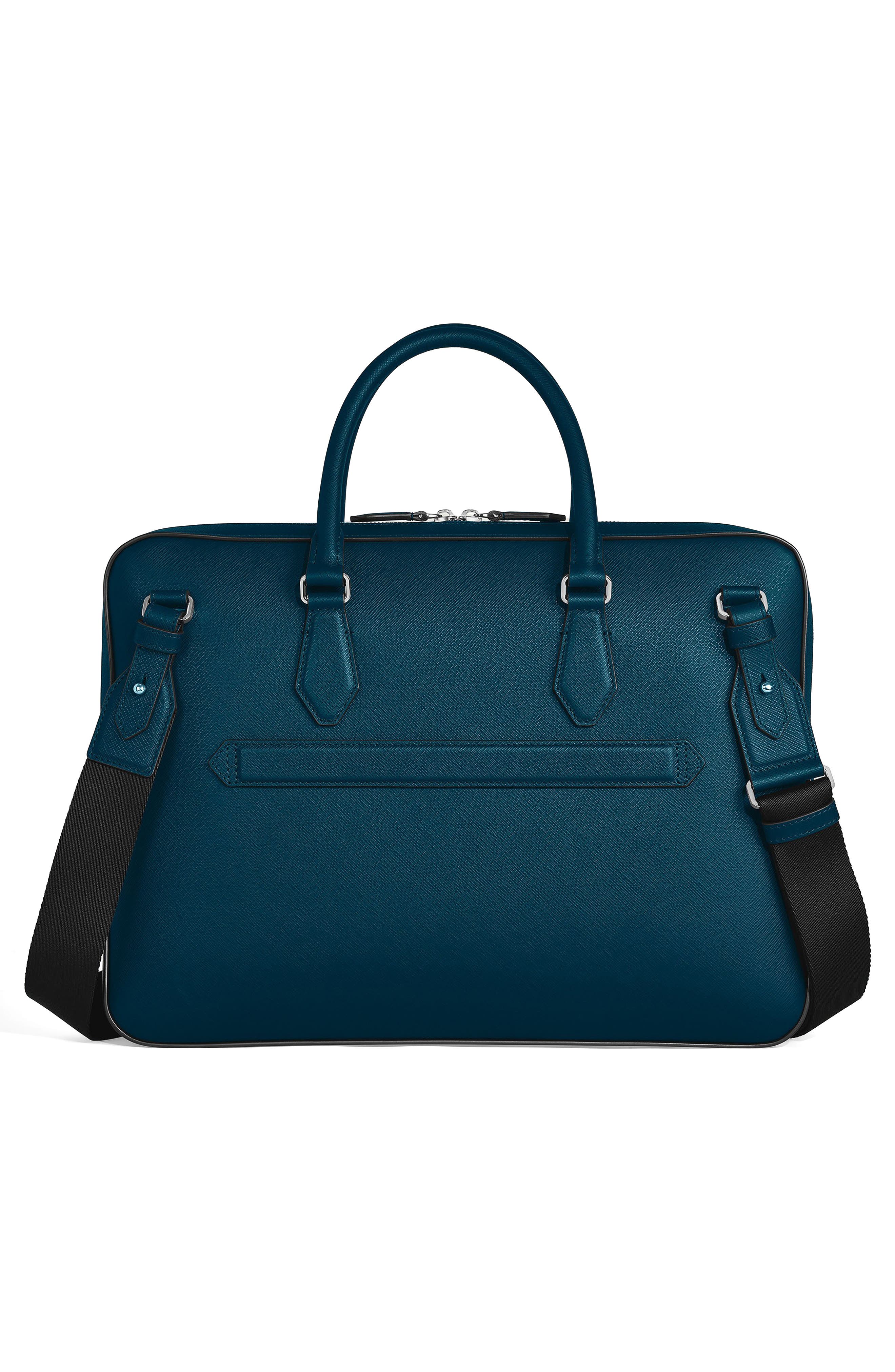 Montblanc Sartorial Thin Saffiano Leather Document Case, Alternate, color, 