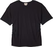 Brixton Carefree Organic Cotton Ruched T-Shirt