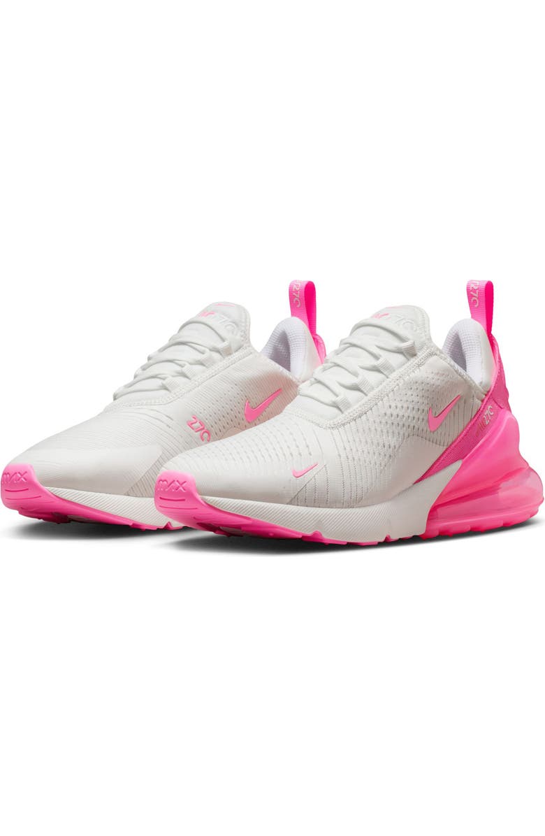 Nike Air Max 270 Sneaker, Main, color, 104 Smtwht/Pnkspl