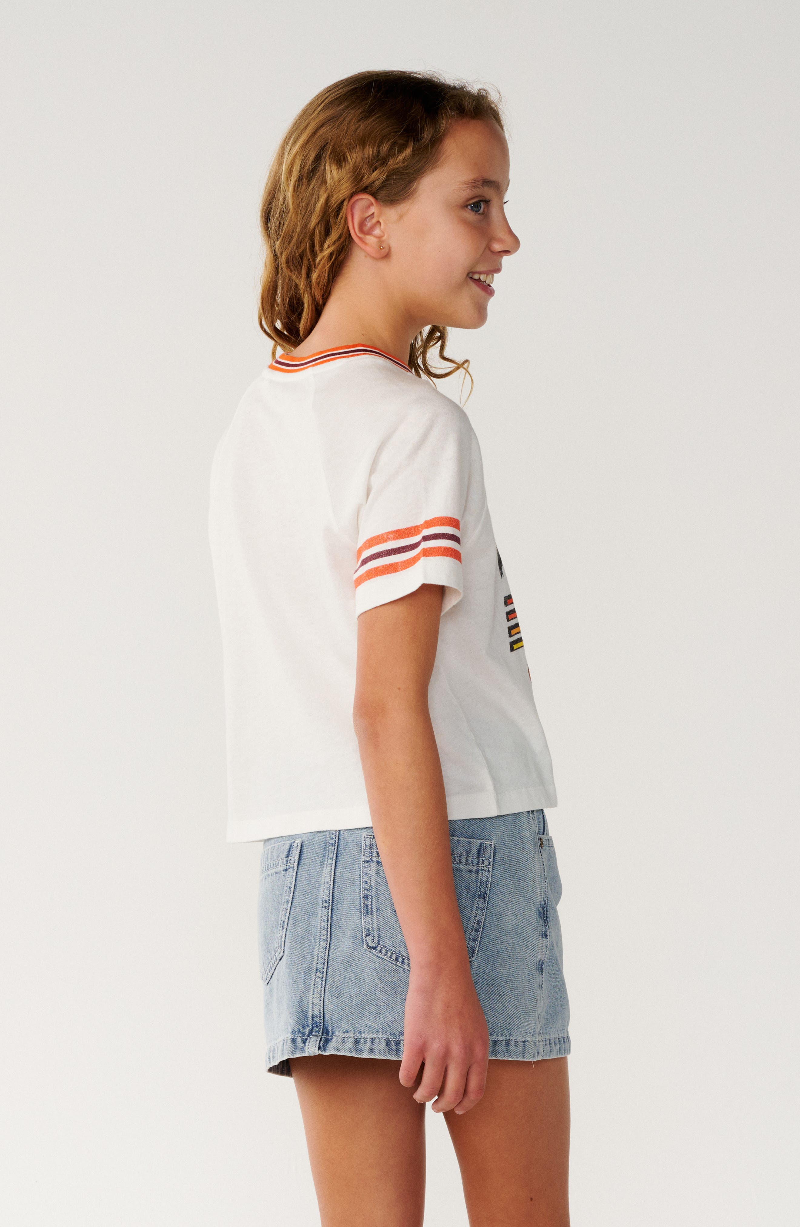 Rip Curl Kids' Surf Culture Graphic Crop T-Shirt | Nordstrom