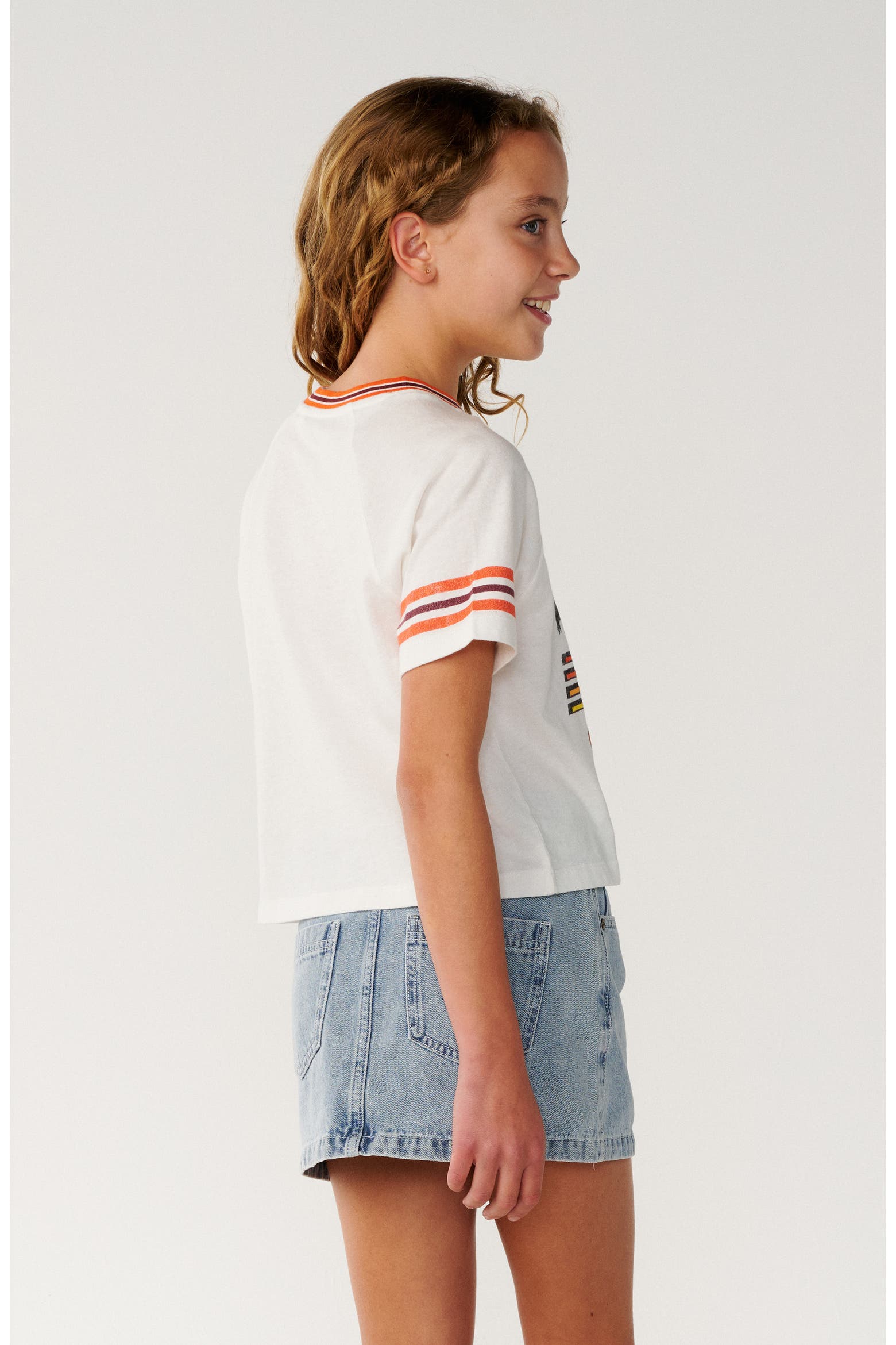 Crop Top Rip Rip Curl Kids' Surf Culture Graphic Crop T-Shirt | Nordstrom