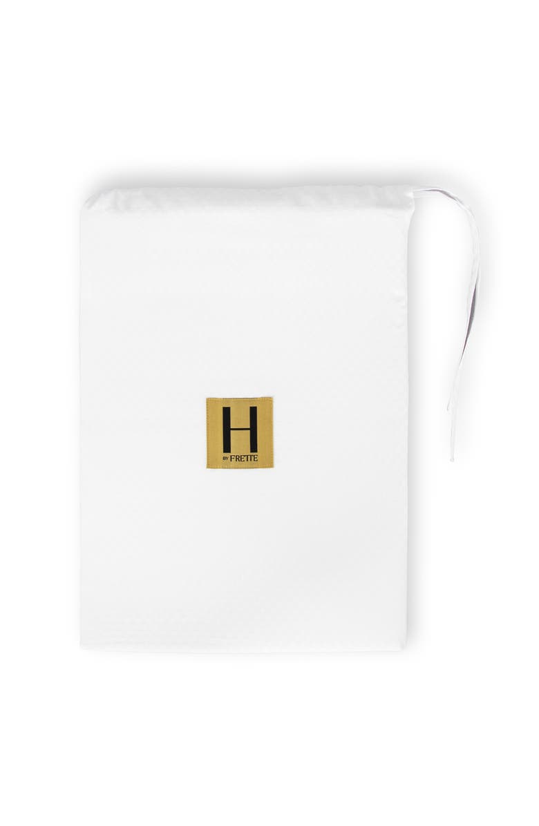 H BY FRETTE Checkered Cotton Sateen Duvet Cover, Alternate, color,