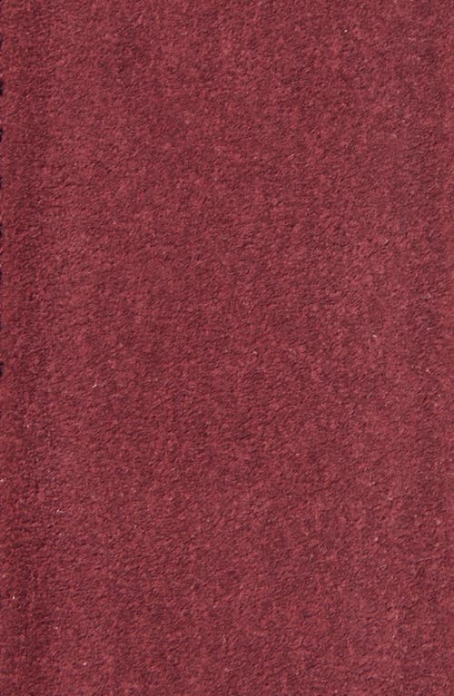 B-low The Belt Marc Suede Belt In Burgundy