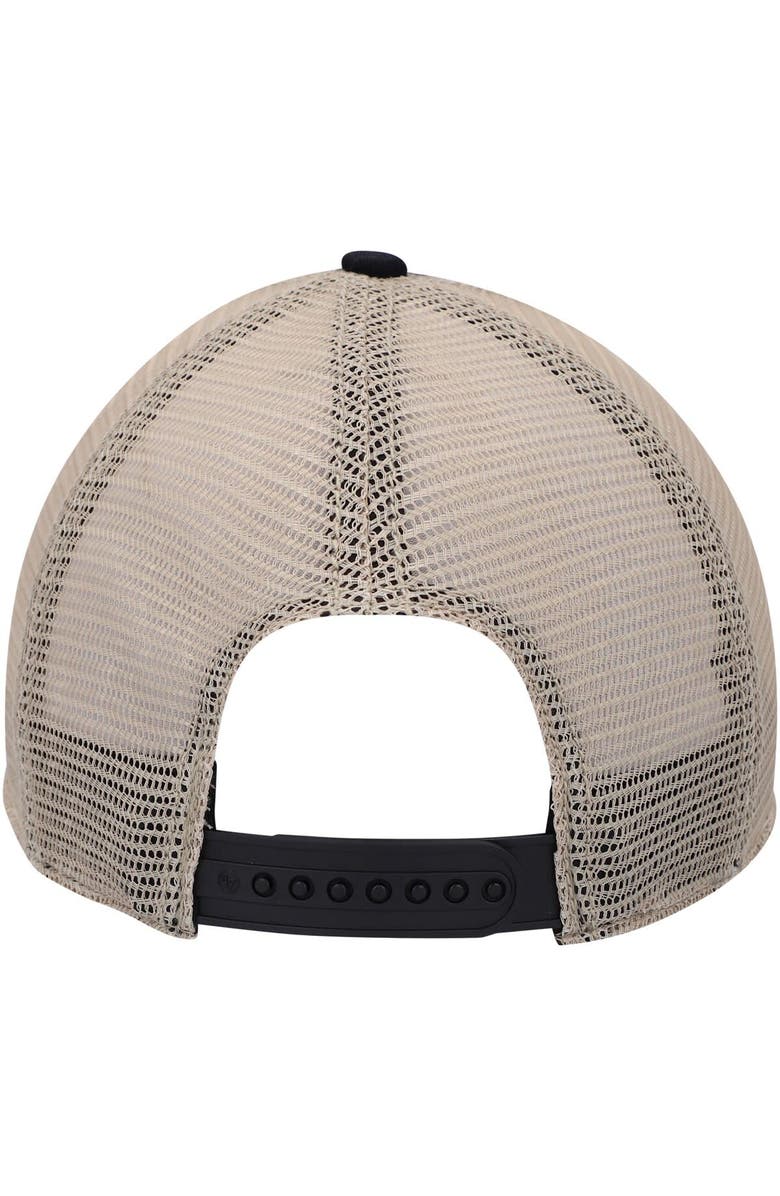 '47 Men's '47 Black/Natural Cincinnati Bengals Trawler Trucker Clean Up Snapback Hat, Alternate, color, Black